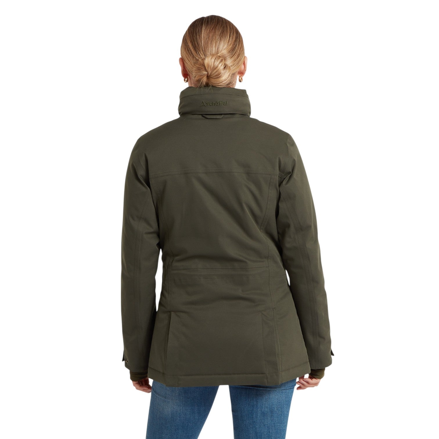 Schoffel Langton Country Coat Dark Woodland