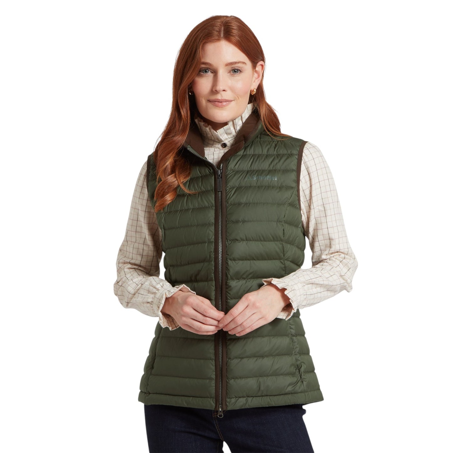 Schoffel Launde Down Gilet Woodland