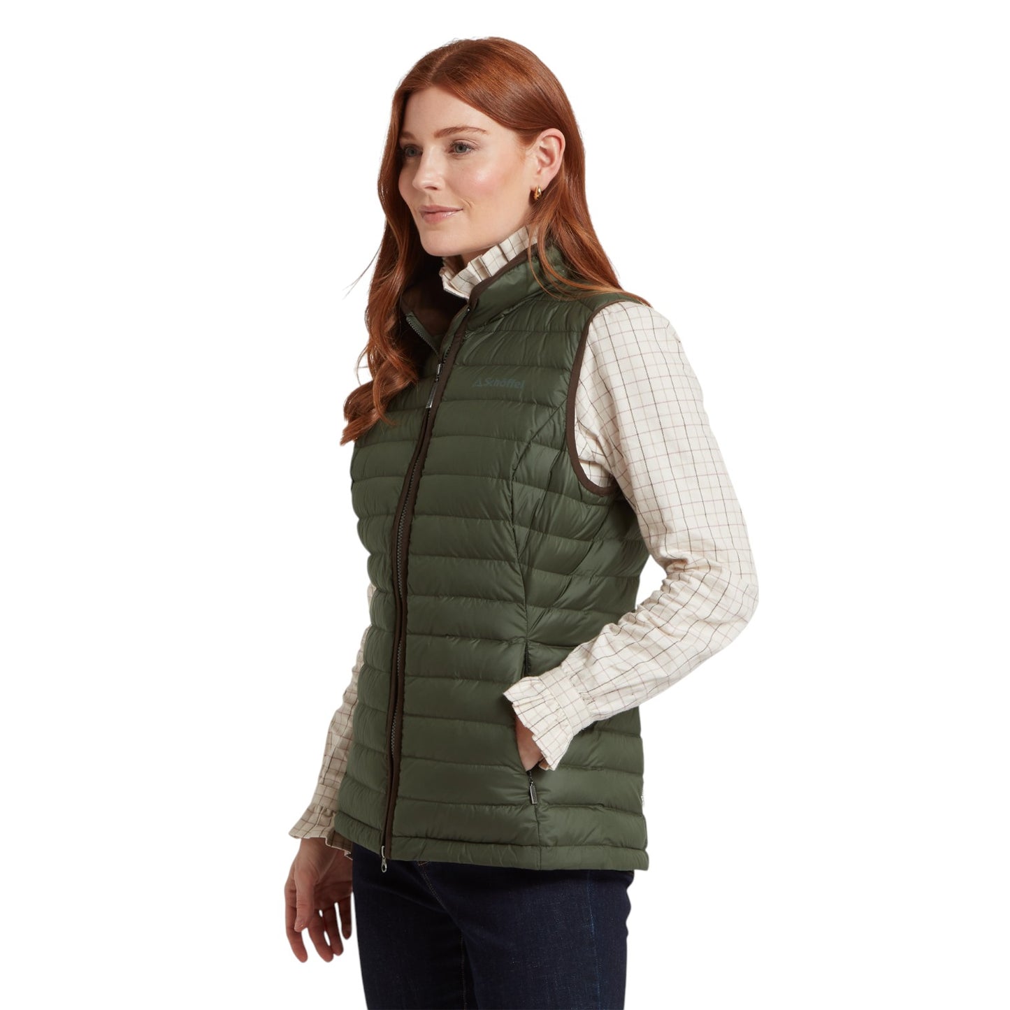 Schoffel Launde Down Gilet Woodland