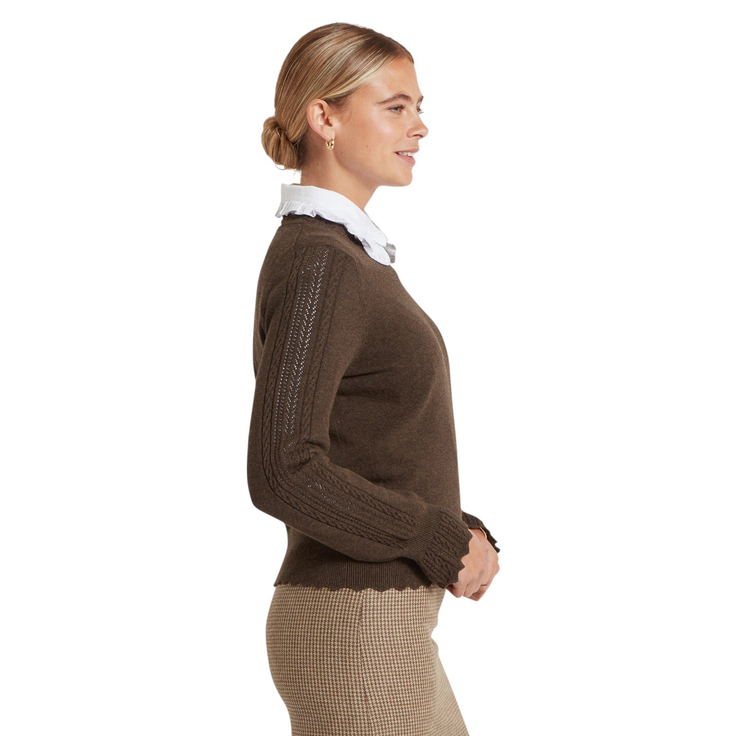 Schoffel Leyburn Jumper Chocolate