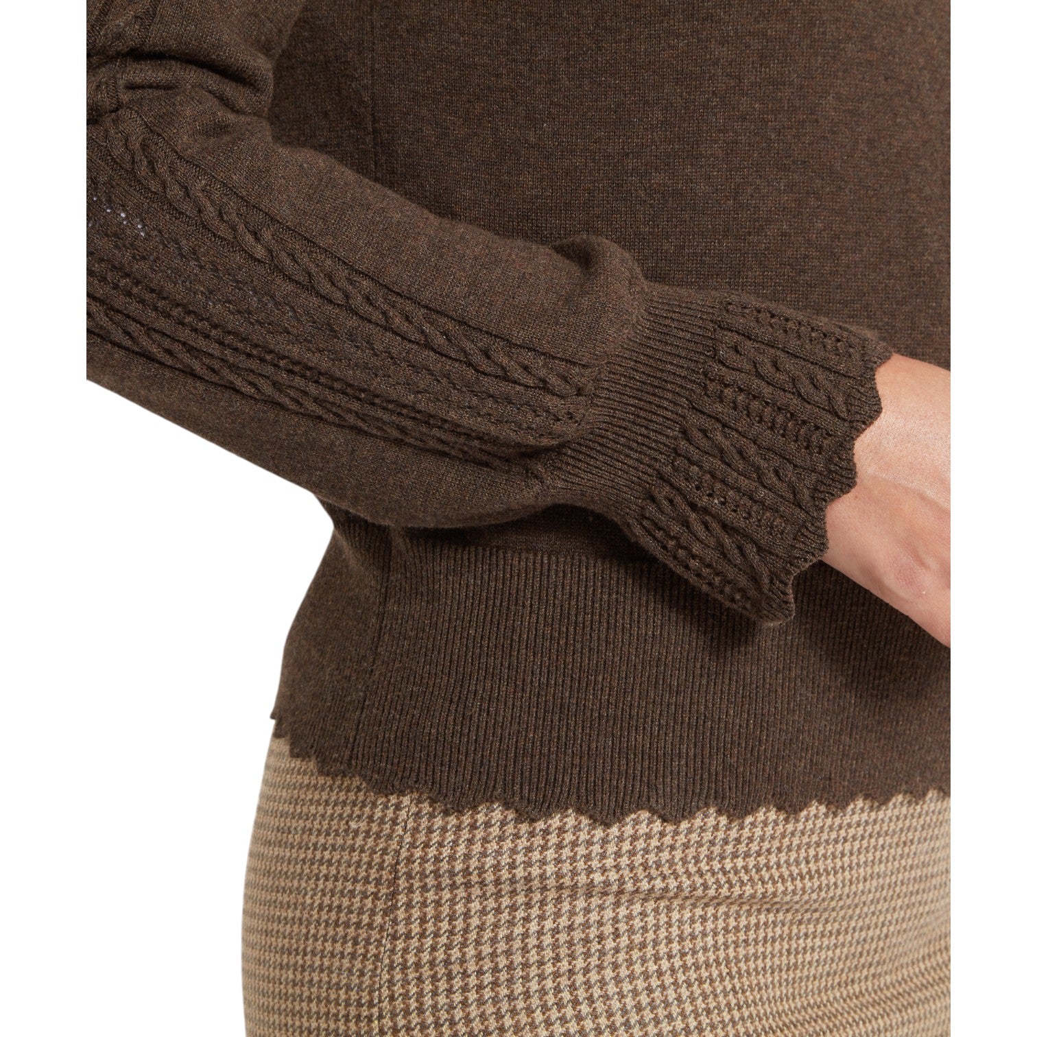 Schoffel Leyburn Jumper Chocolate