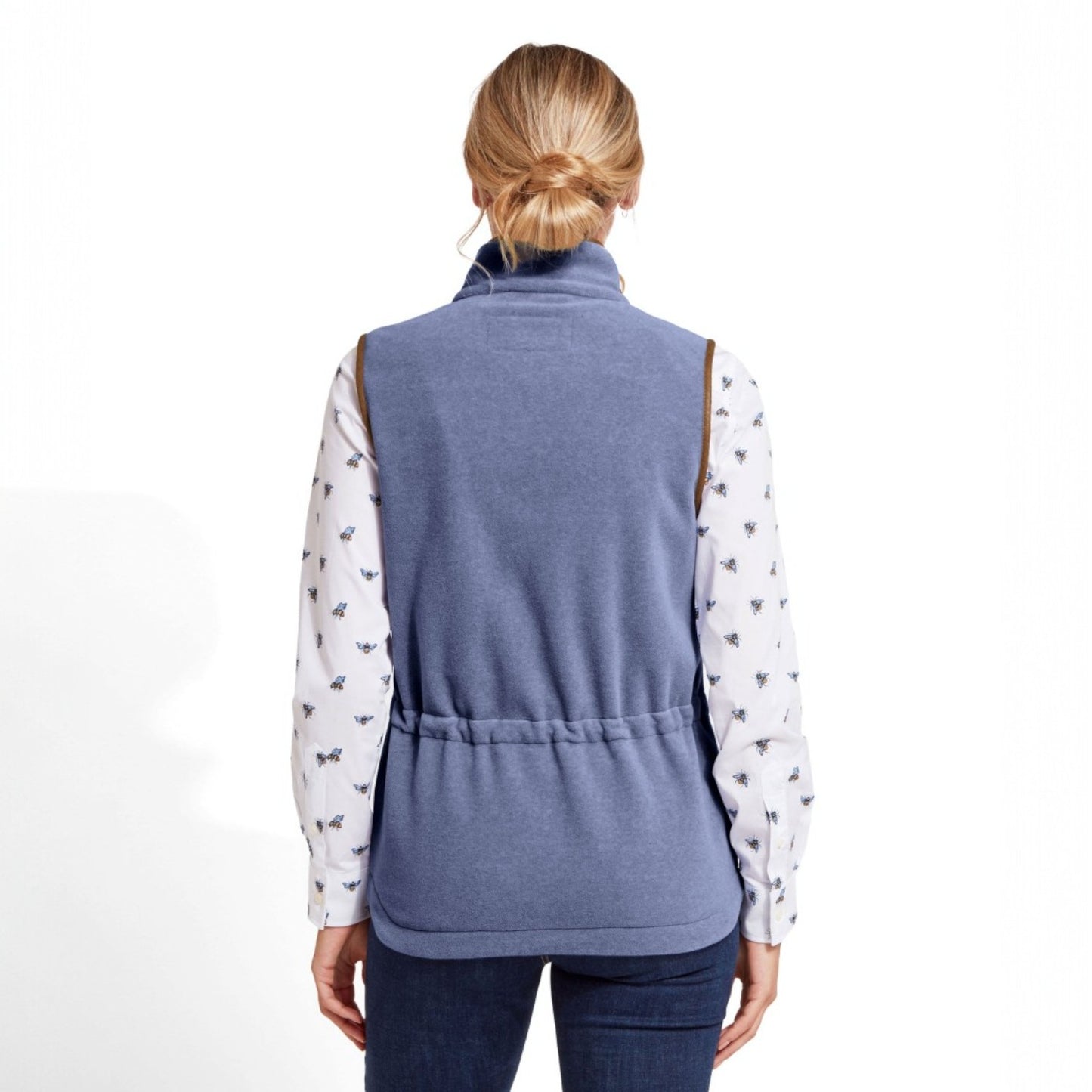 Schoffel Lyndon II Fleece Gilet Stone Blue