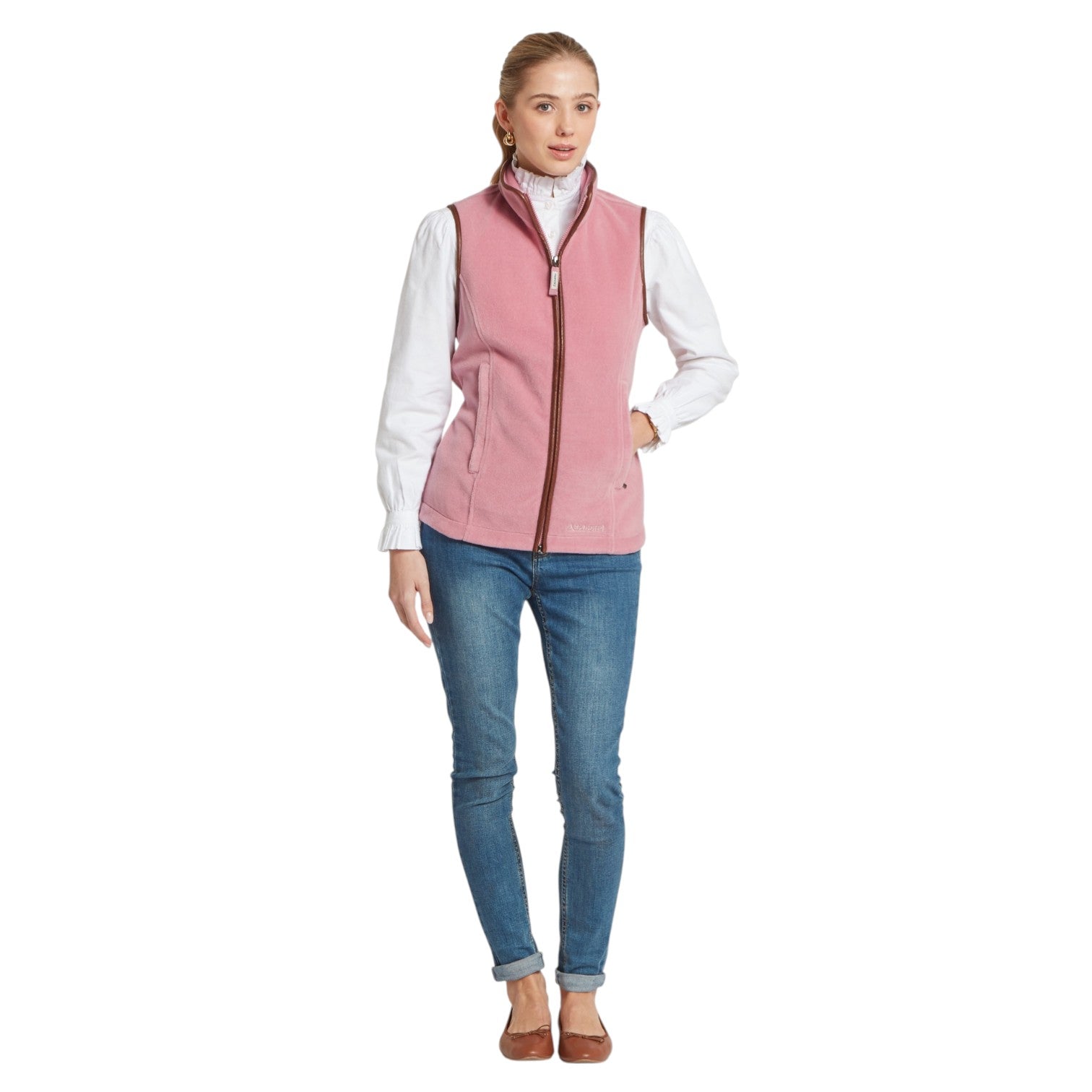 Schoffel Lyndon II Fleece Gilet Antique Rose

