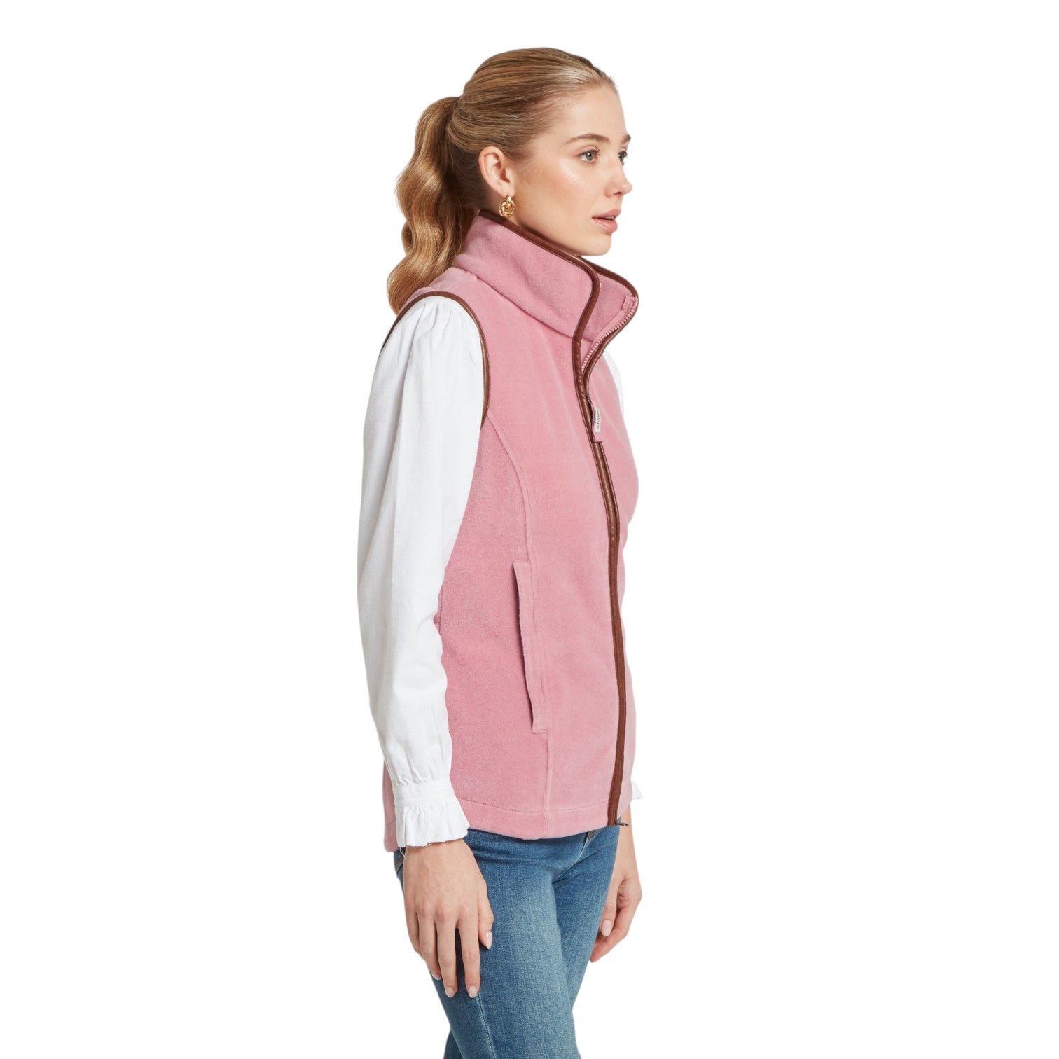 Schoffel Lyndon II Fleece Gilet Antique Rose

