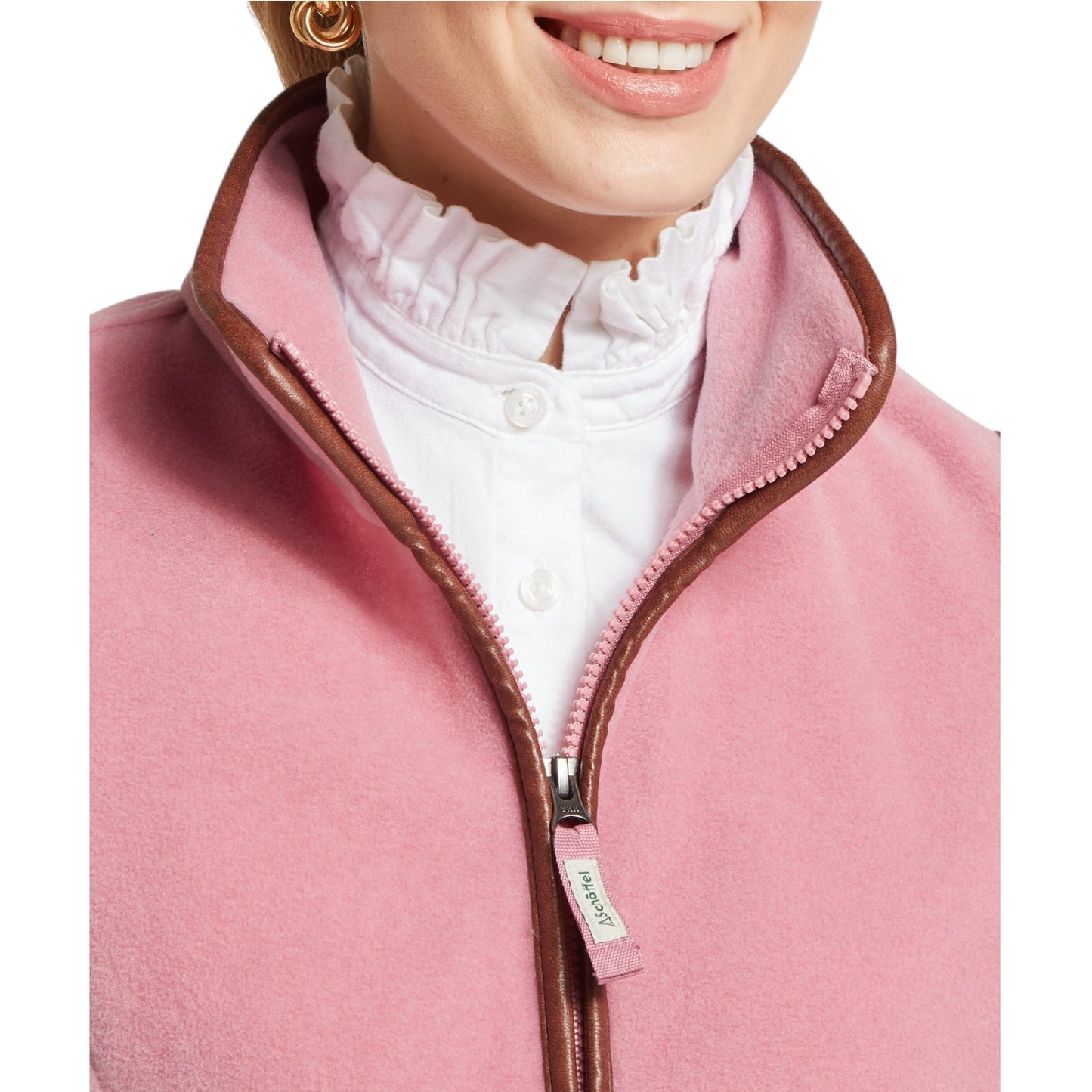 Schoffel Lyndon II Fleece Gilet Antique Rose
