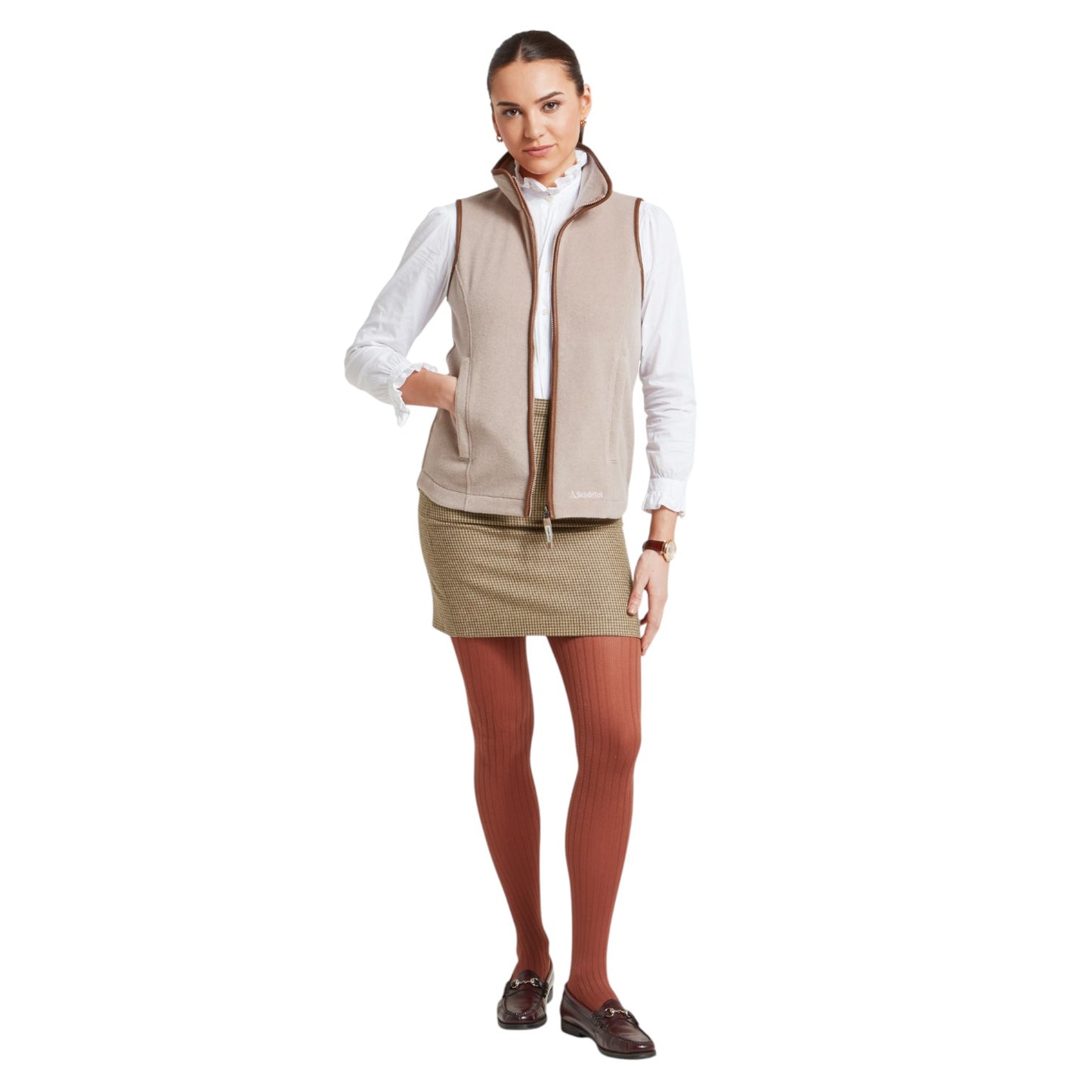 Schoffel Lyndon II Fleece Gilet Mushroom
