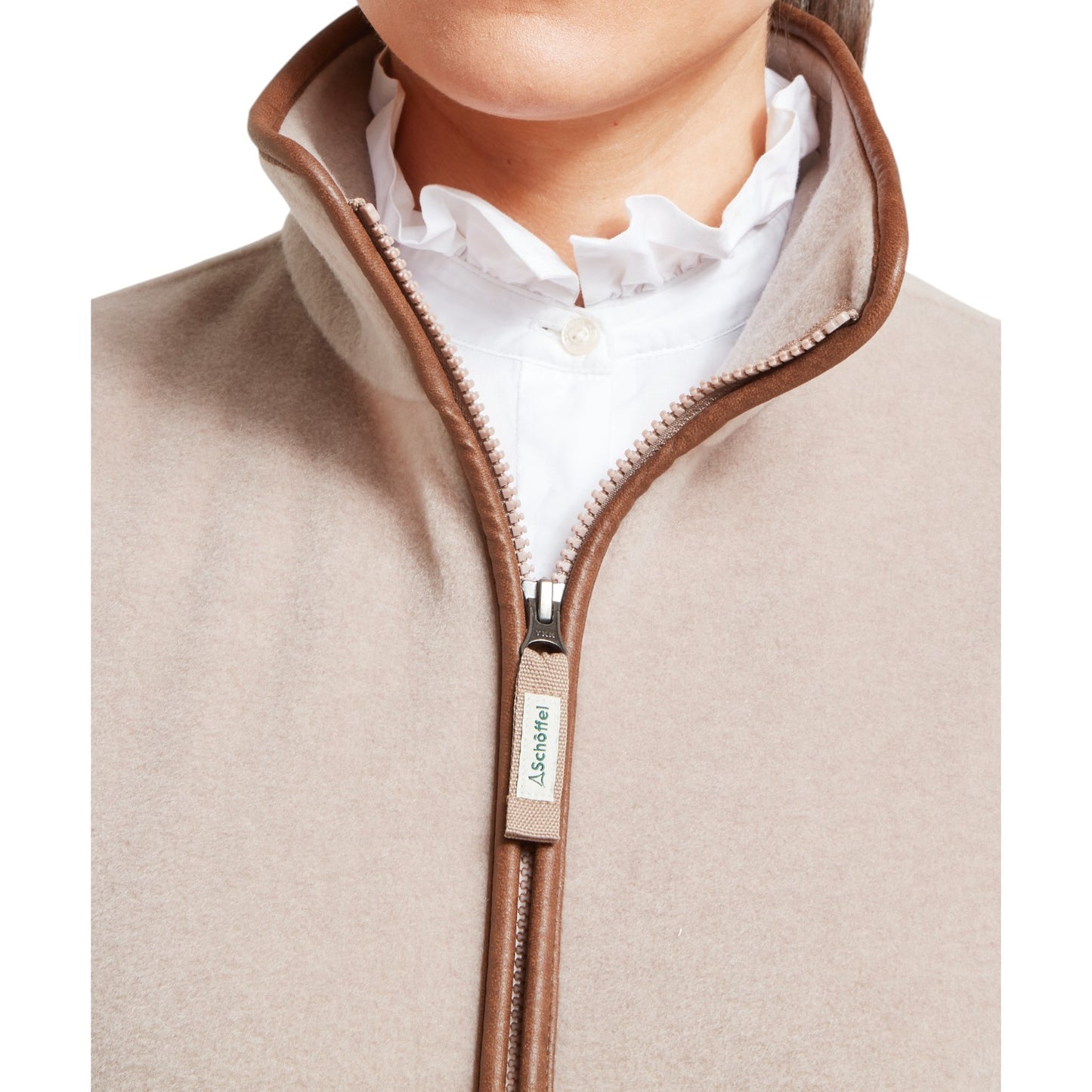 Schoffel Lyndon II Fleece Gilet Mushroom