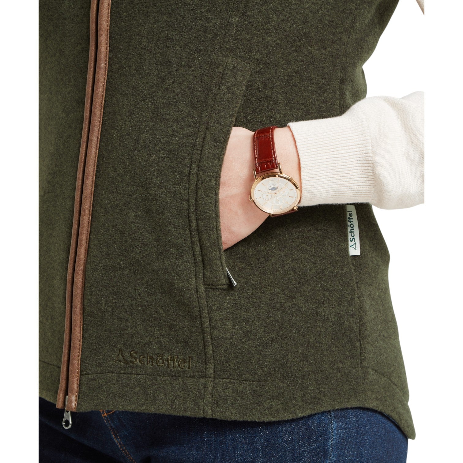 Schoffel Lyndon II Gilet Dark Olive