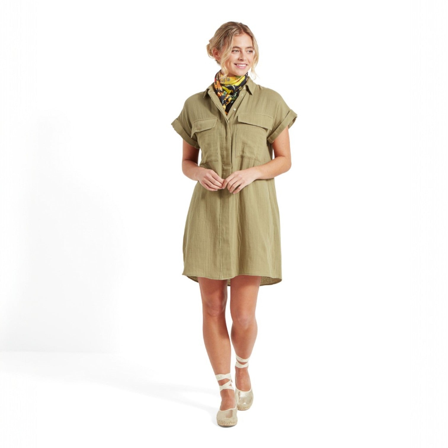 Schoffel Olive Dress Light Khaki Green
