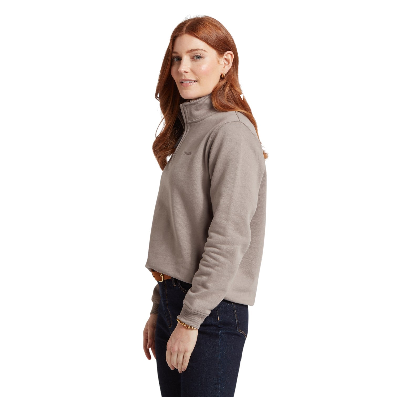 Schoffel Sennen Cove Sweatshirt Mushroom