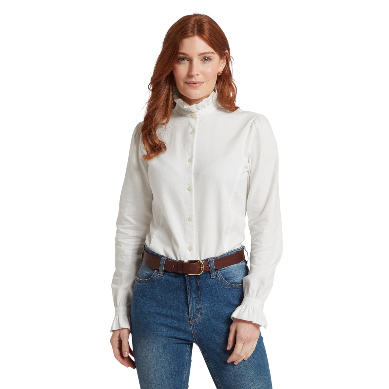 Schoffel Sheringham Shirt White