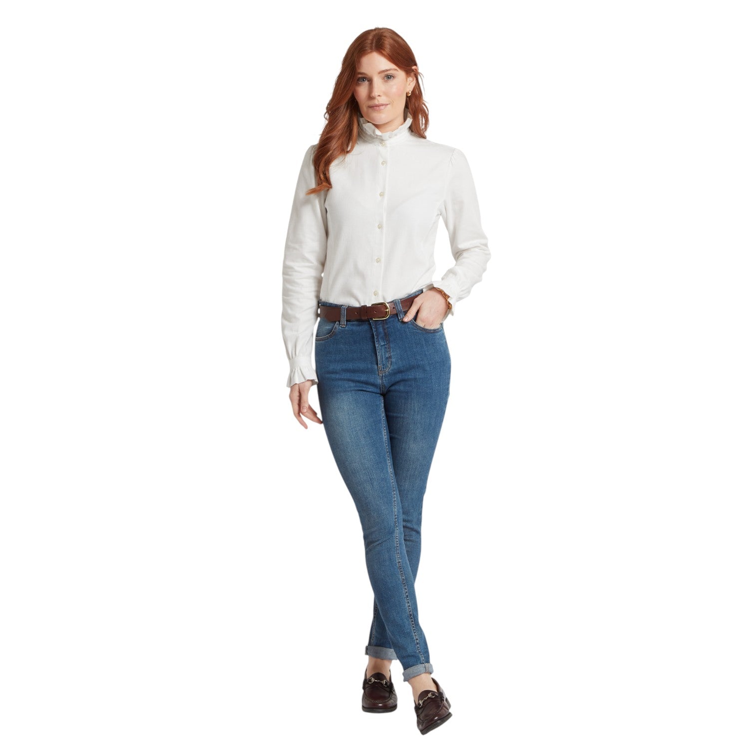 Schoffel Sheringham Shirt White