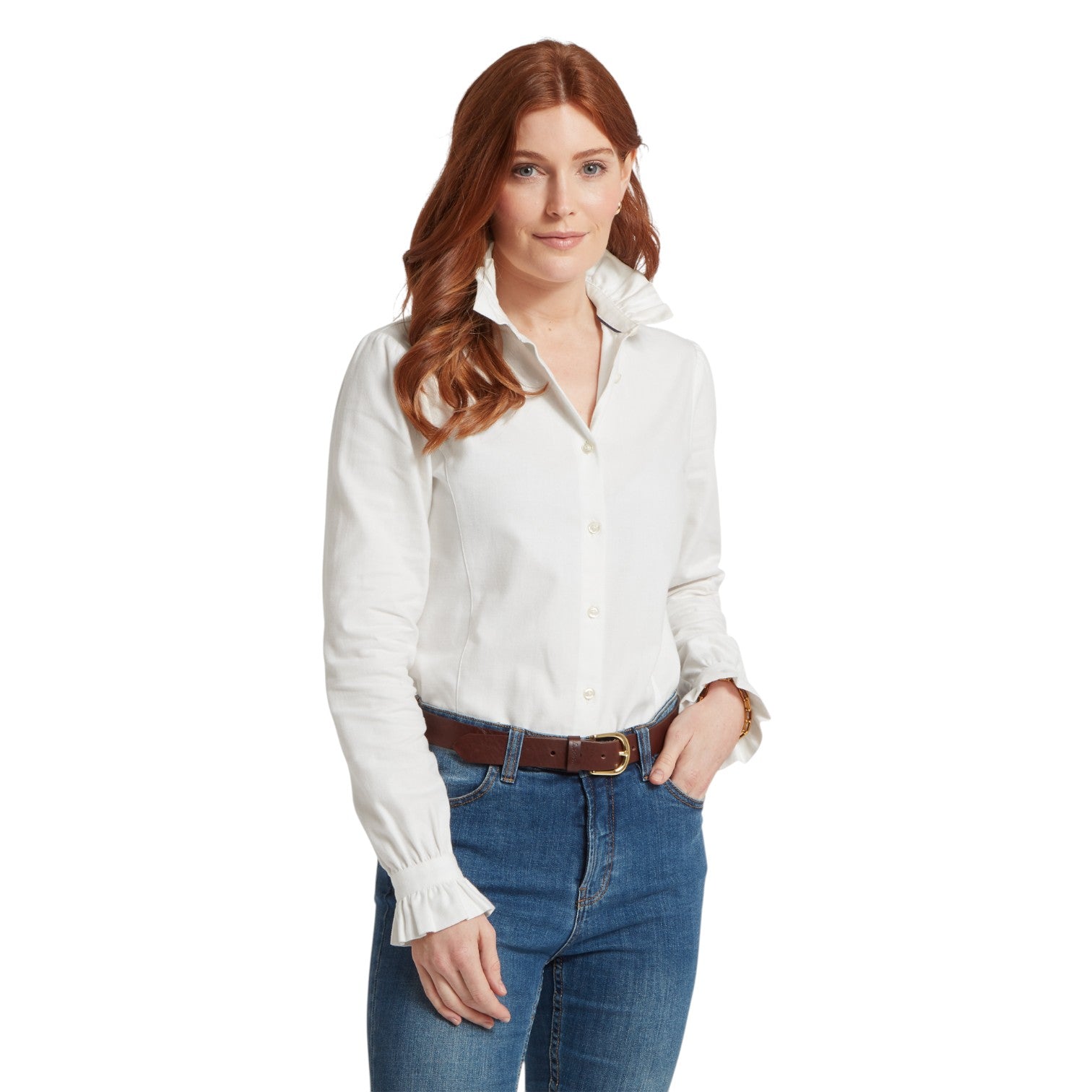Schoffel Sheringham Shirt White
