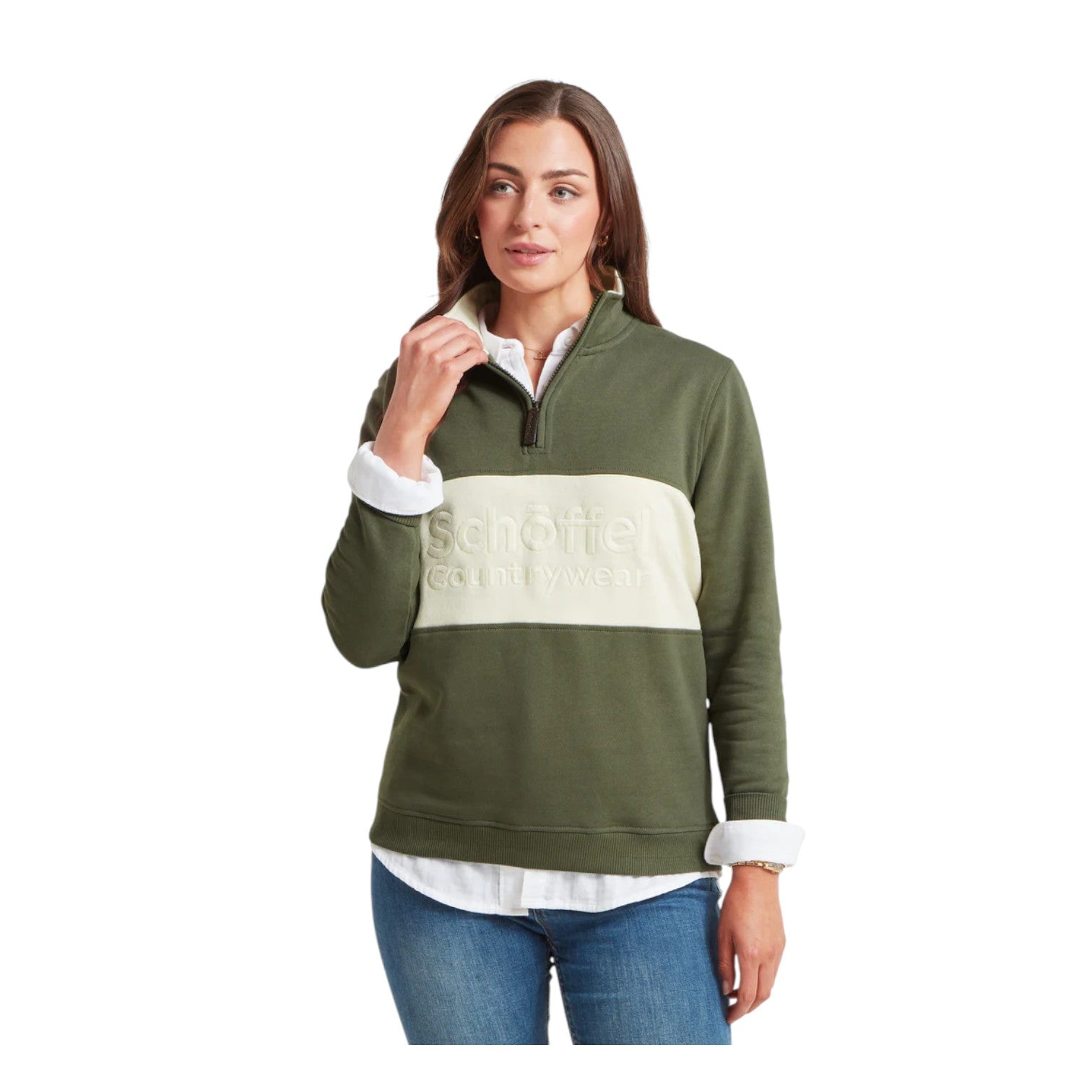 Schoffel St Agnes Sweatshirt Beetle Green