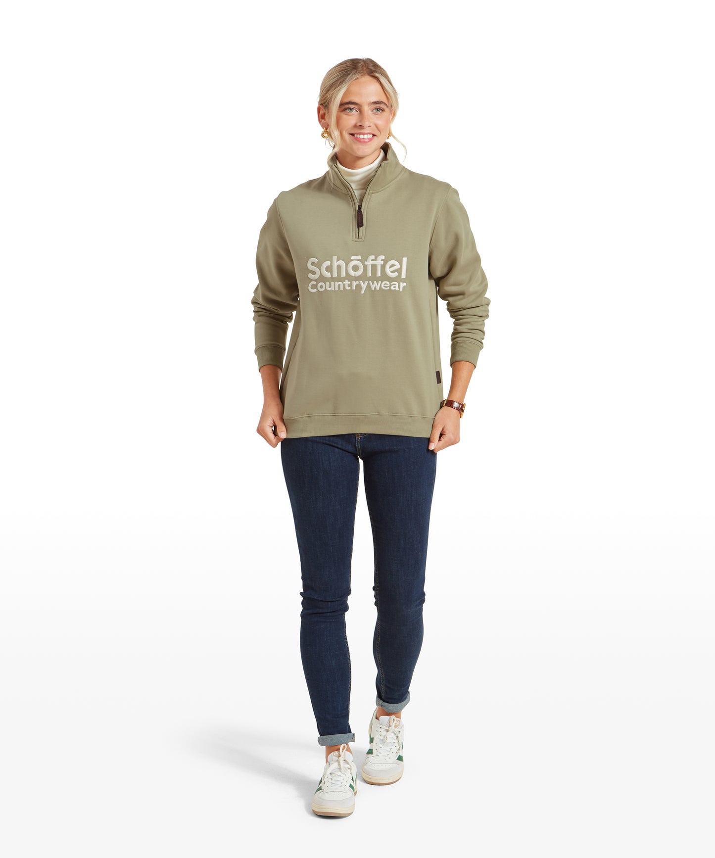 Schoffel St Issey Sweatshirt Light Sage