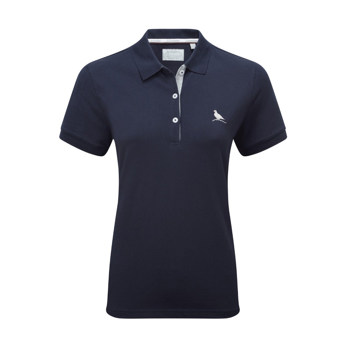 Schoffel Women's St Ives Polo Shirt Navy