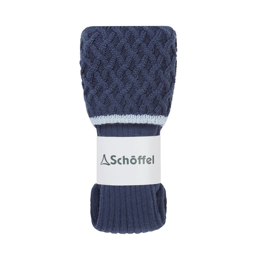 Schoffel Teal Sock French Navy