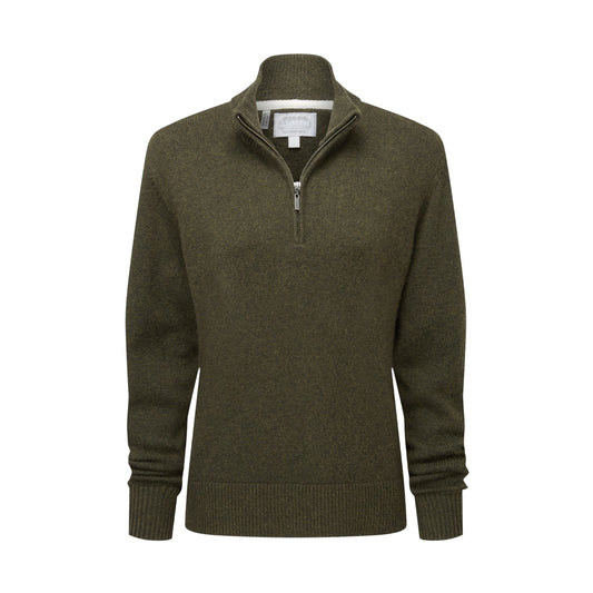 Schoffel Thoralby 1/4 Zip Jumper Loden