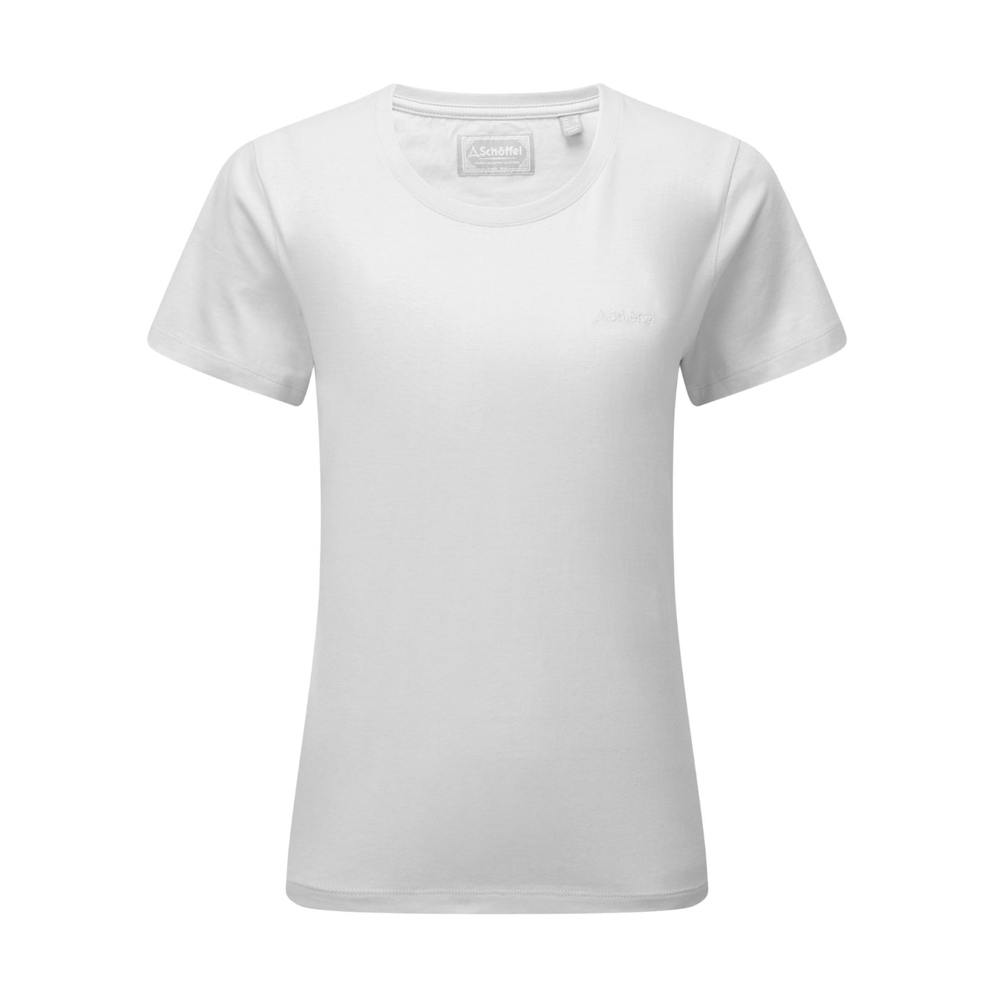 Schoffel White t-shirt on a white background