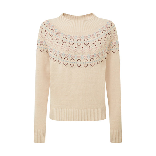 Schoffel Tresness Fairisle Jumper Port/Lake Blue