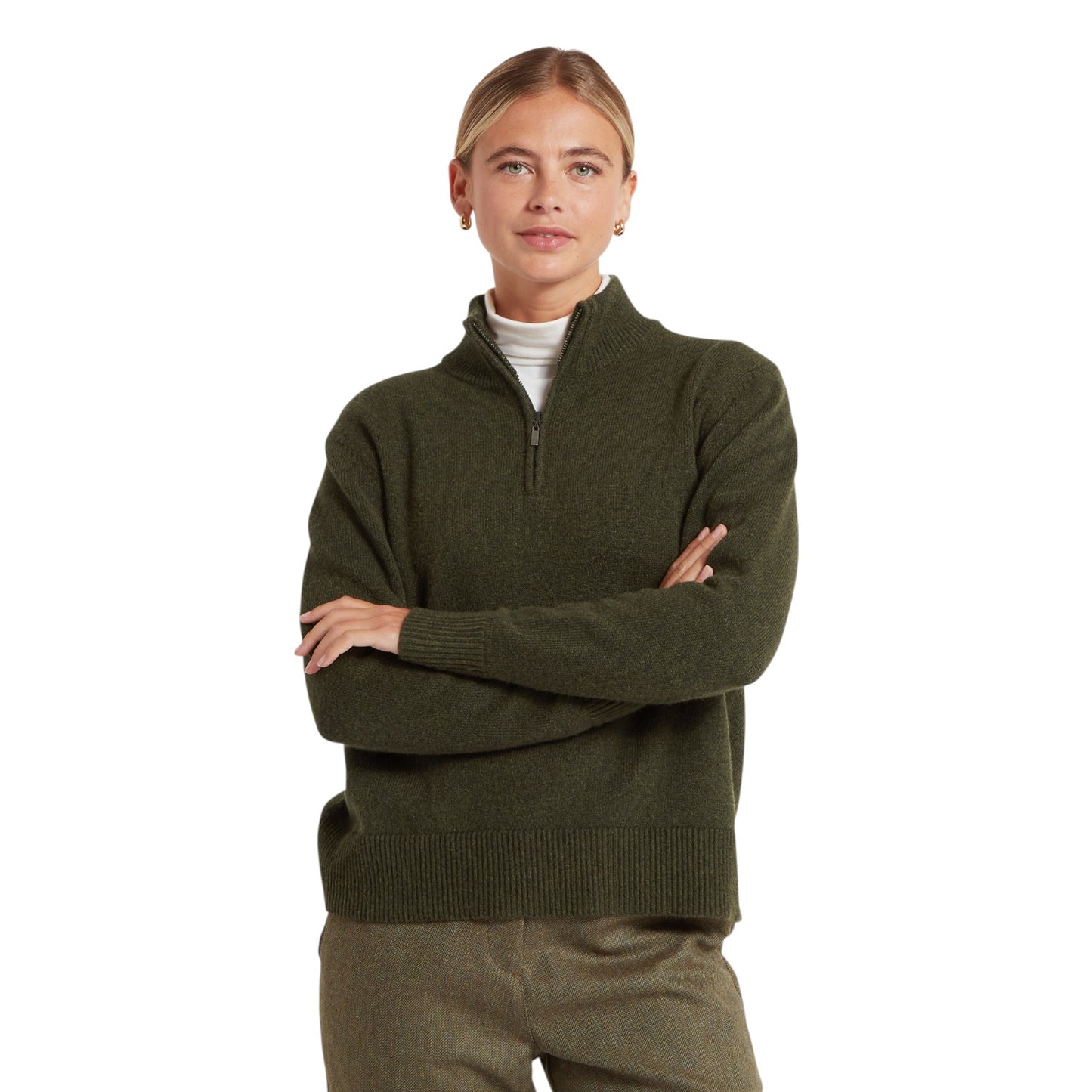 Schoffel Thoralby 1/4 Zip Jumper Loden