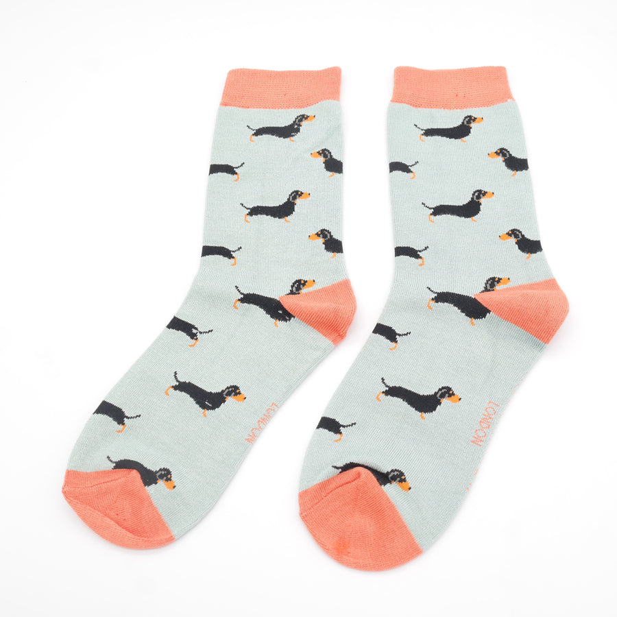 Miss Sparrow Little Sausage Dogs Sock Box