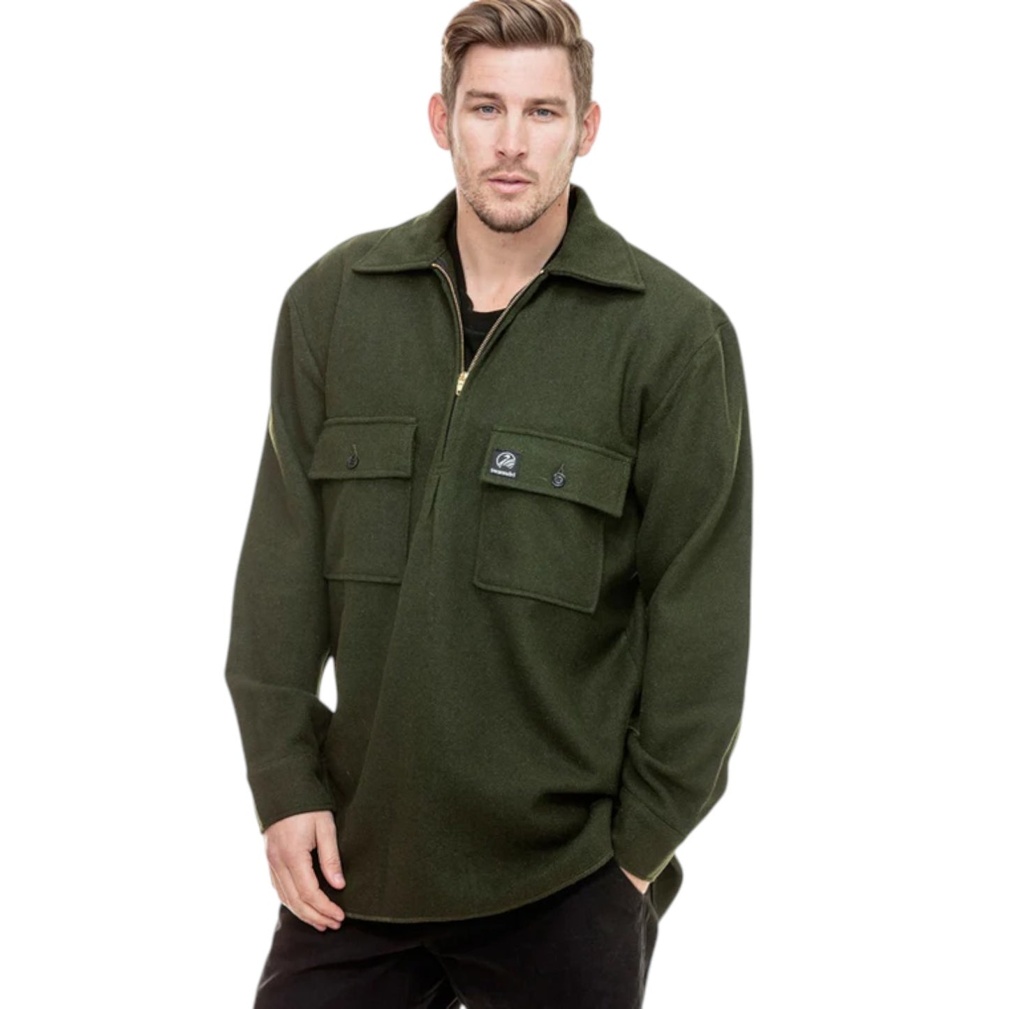 Swanndri Ranger Bush Shirt Olive