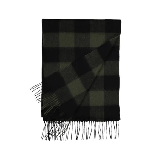 Swanndri The Scarfie Olive/Black Check