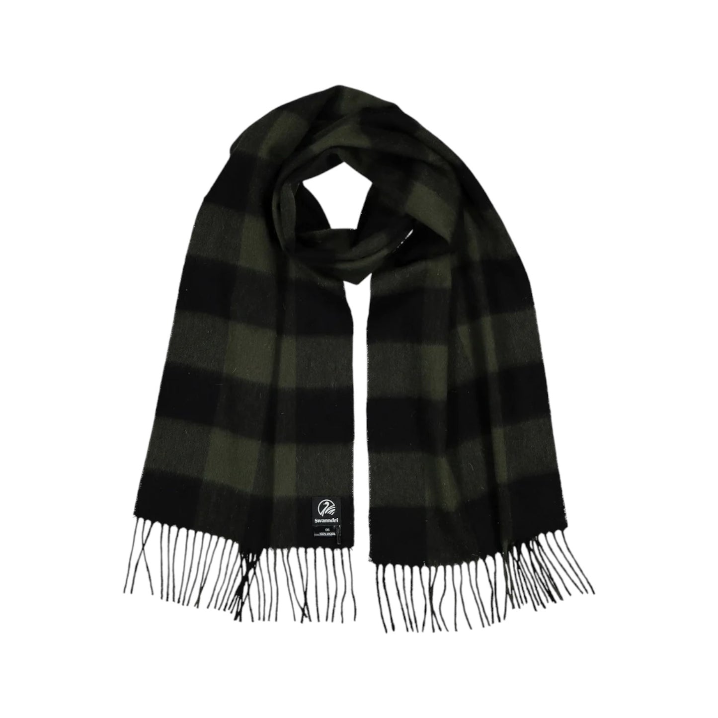 Swanndri The Scarfie Olive/Black Check
