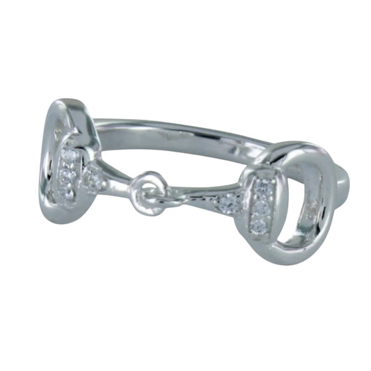 Reeves & Reeves Pave Snaffle Ring