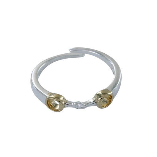 Reeves & Reeves Snaffle Ring Gold