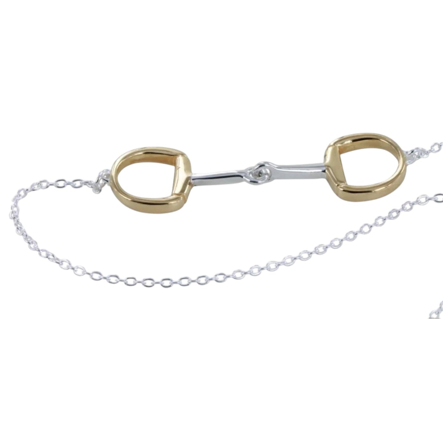 Reeves & Reeves Solo Snaffle With Gold Necklace