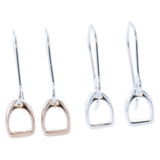 Reeves & Reeves Stirrup Drop Earring Sterling Silver