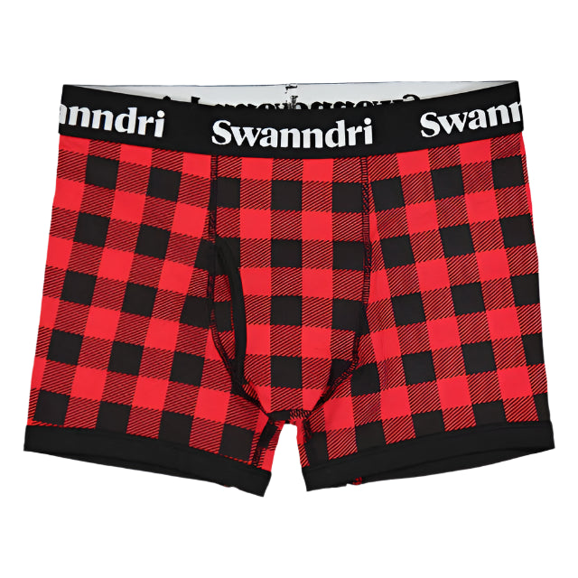 Swanndri Men's Underwear Red/Black Check