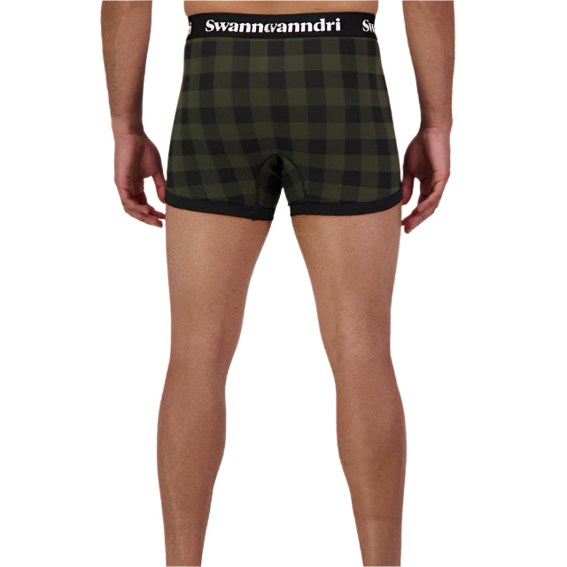 Swanndri Men's Underwear Olive/Black Check