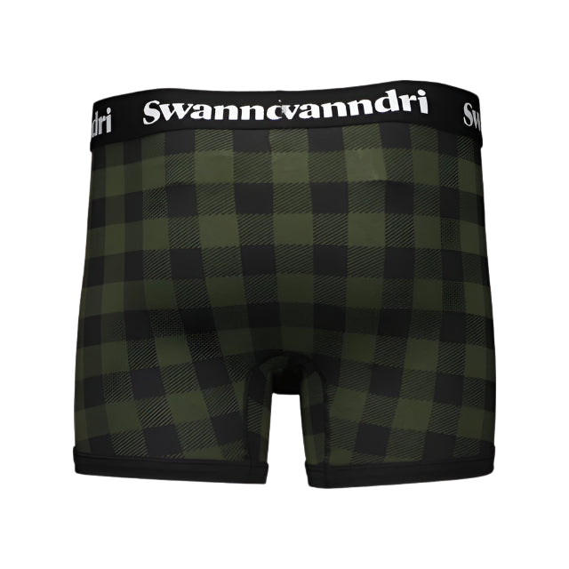 Swanndri Men's Underwear Olive/Black Check