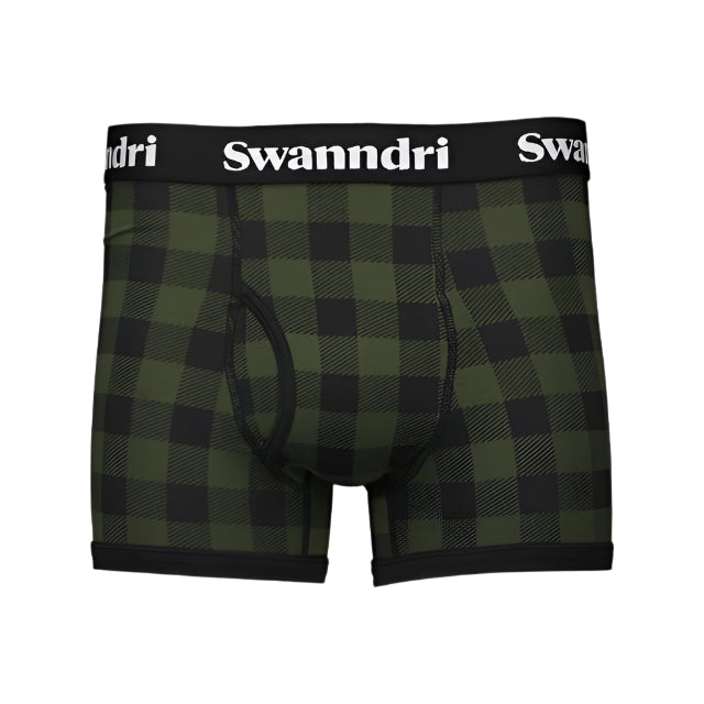 Swanndri Men's Underwear Olive/Black Check