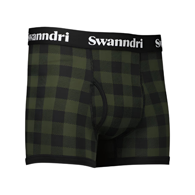 Swanndri Men's Underwear Olive/Black Check
