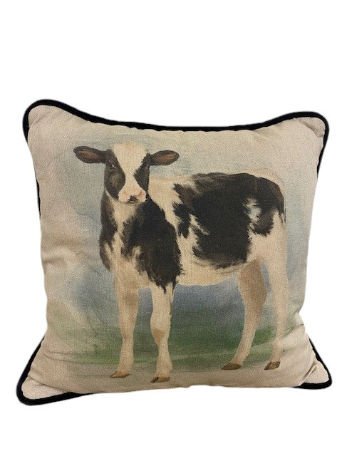 Lorna Jane Cow Cushion