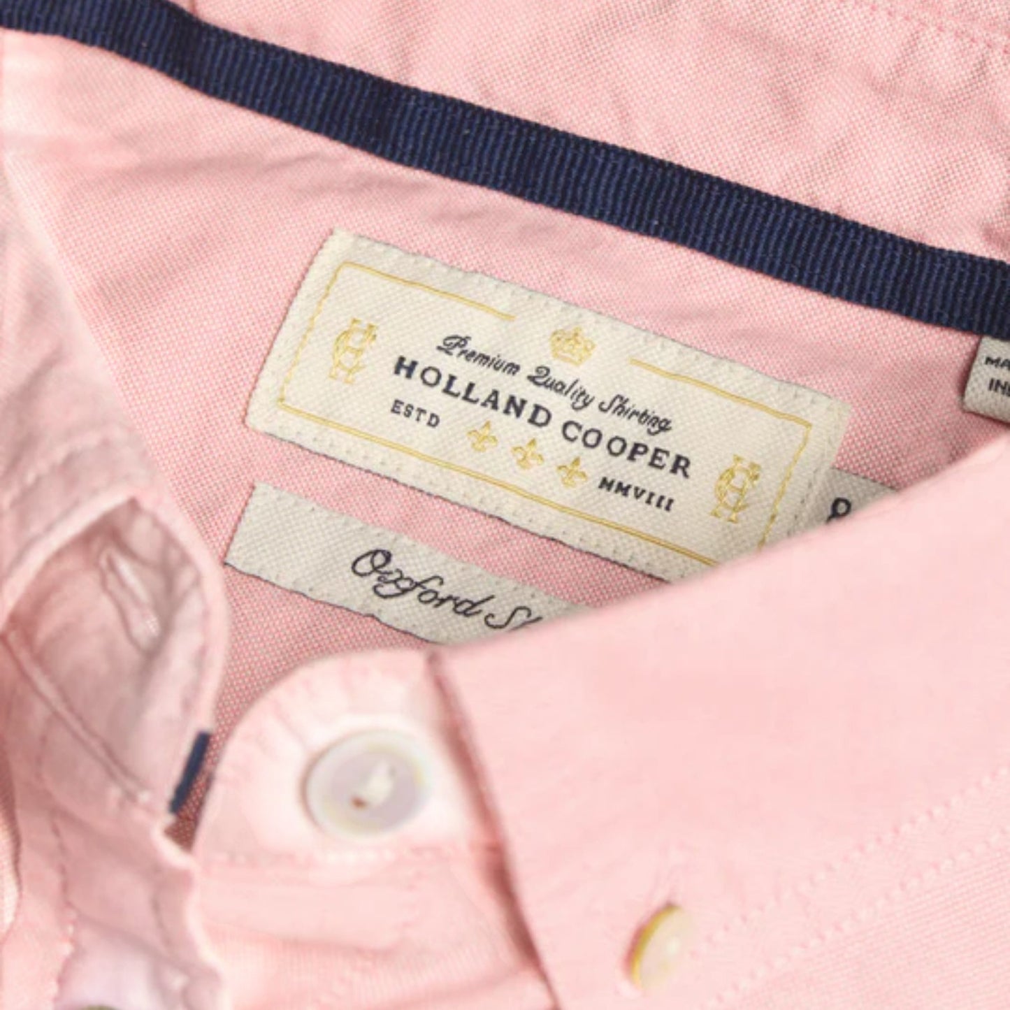 Holland Cooper Women's Oxford Shirt Pink