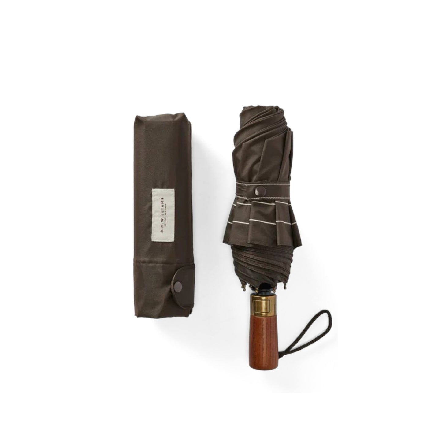 R.M. Williams Compact Umbrella Chestnut
