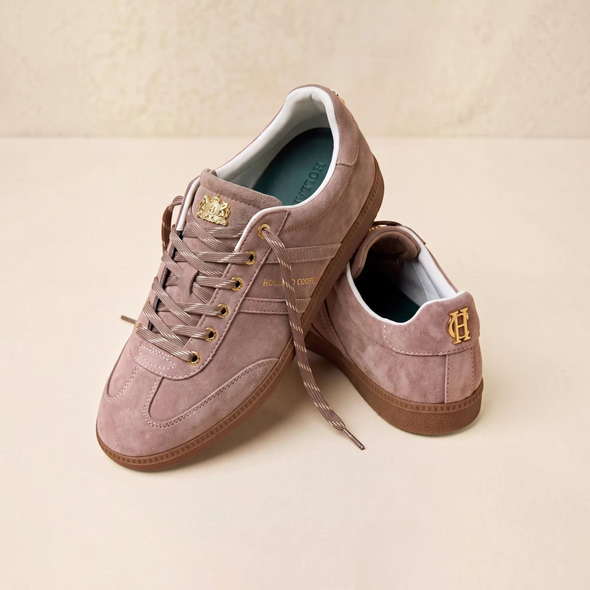 Holland Cooper Knightsbridge Trainer Taupe