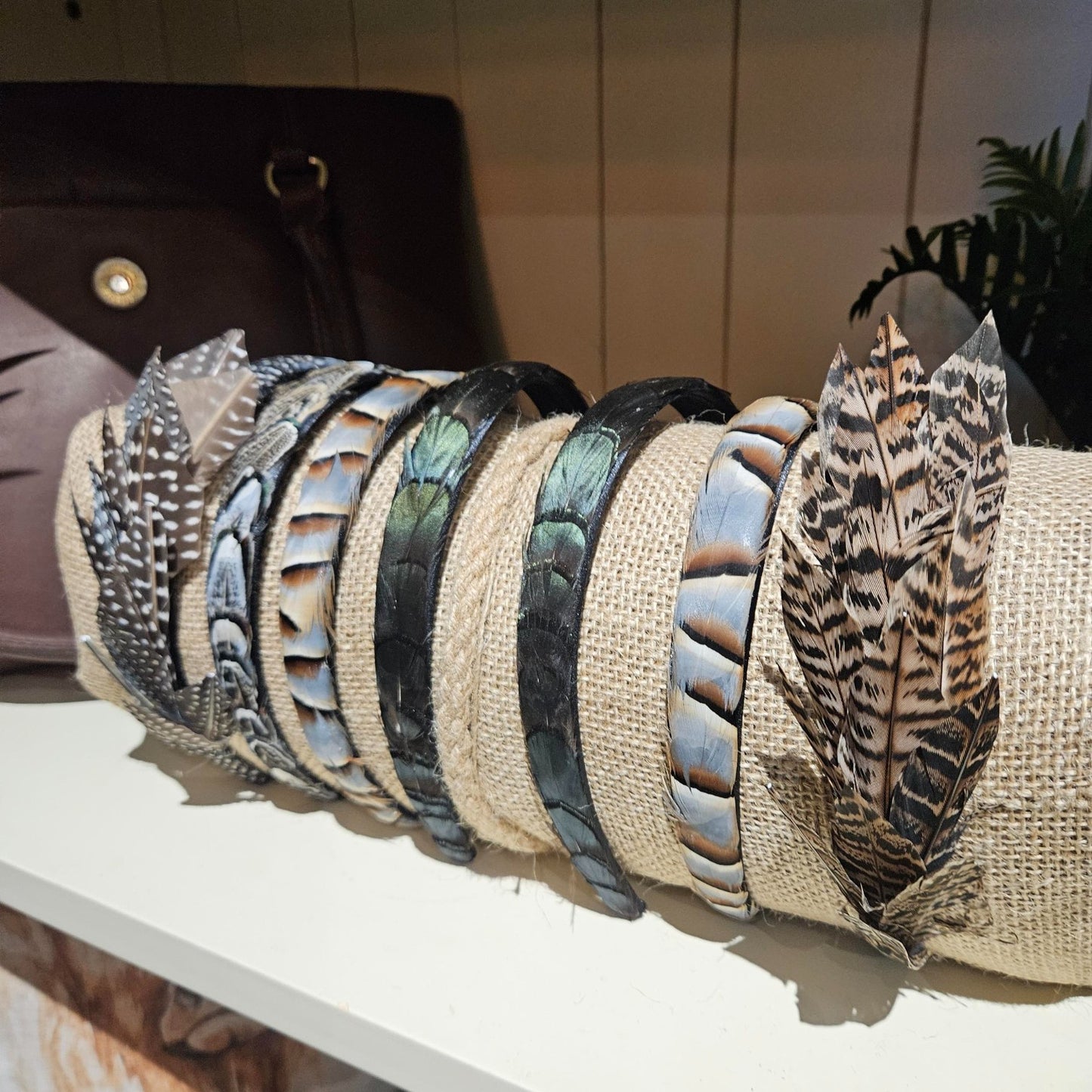 Spent Shells Feather Fasciband