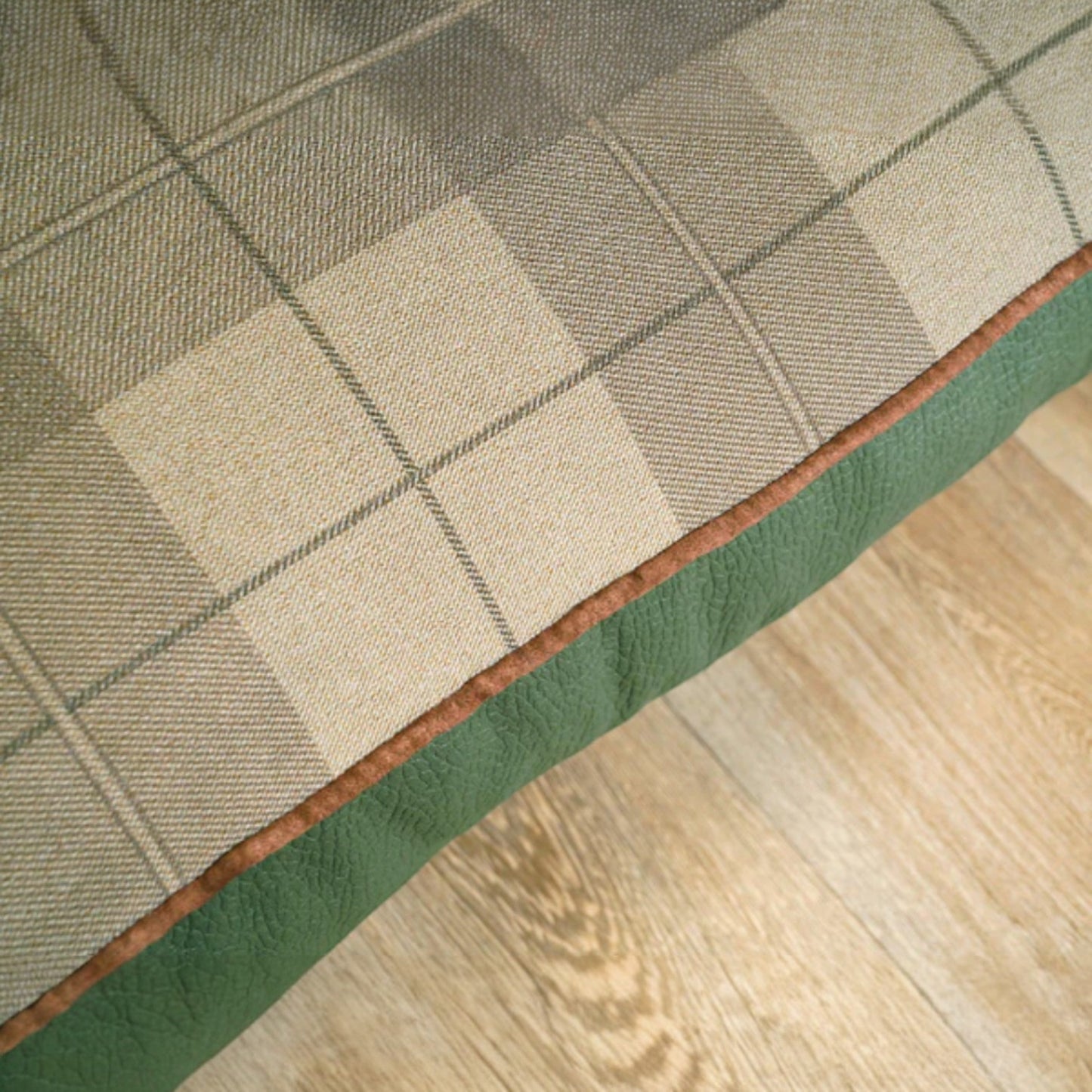 George Barclay Heritage Dog Mattress - Large - Emerald