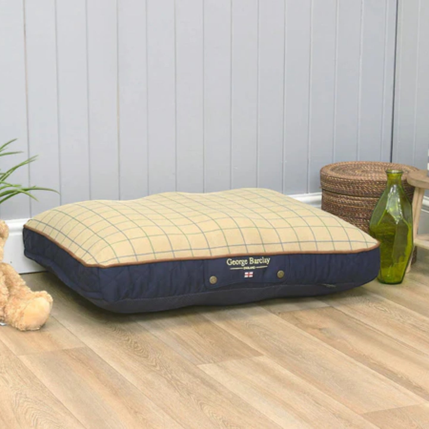 George Barclay Country Dog Mattress - Midnight Blue - Medium