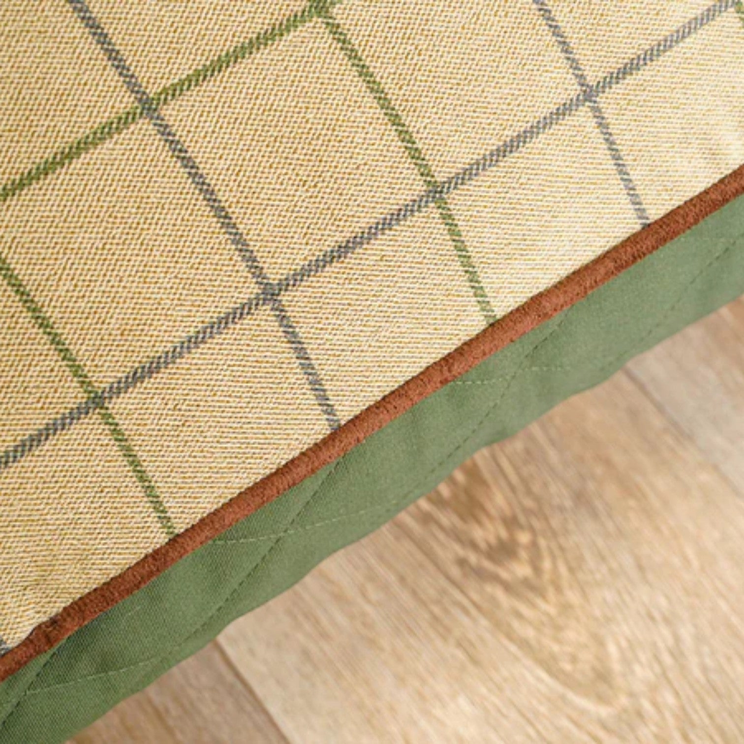 George Barclay Dog Mattress Large - Olive Green