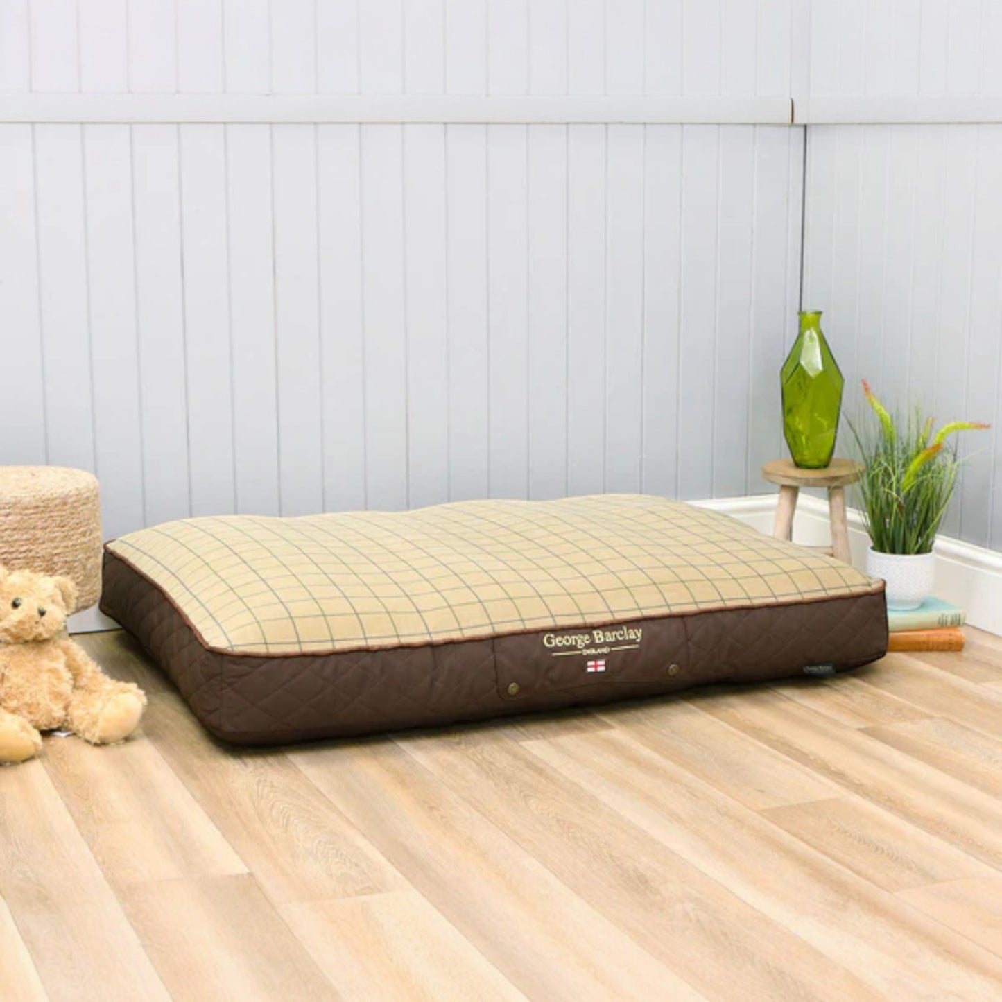 George Barclay Country Dog Mattress - X Large - Chestnut Brown