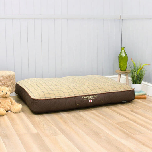 George Barclay Country Dog Mattress - X Large - Chestnut Brown