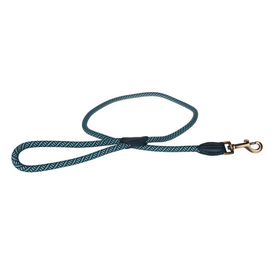 Sophie Allport Small Rope Dog Lead Teal