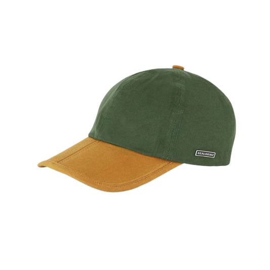 Sealskinz Marham WP M Oiled Canvas Cap Green/Tan